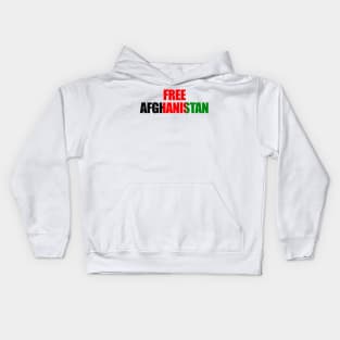 Free Afganistan Kids Hoodie